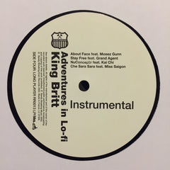 King Britt - Adventures In Lo-fi Instrumental Rapster Records, BBE RR0013LPI