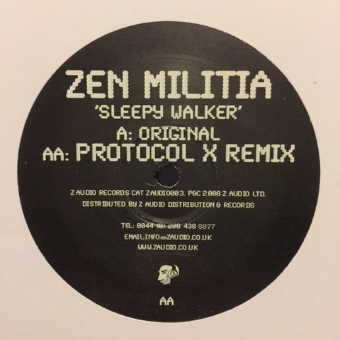 Zen Militia - Sleepy Walker 12" Z Audio ZAUDIO 003