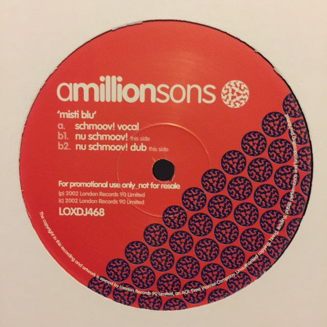 Amillionsons - Misti Blu 12" London Records LOXDJ 468
