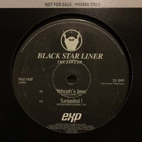 Black Star Liner - The Jawz EP 10" EXP Recordings EXPP3
