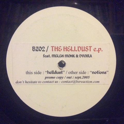 Melen Monk & Dvoira - The Helldust EP - White Label Promo BZ02