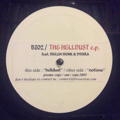 Melen Monk & Dvoira - The Helldust EP - White Label Promo BZ02