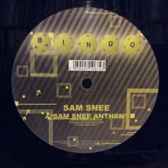 Sam Snee - Anthem / Everybody 12" Bingo Beats BINGO 074