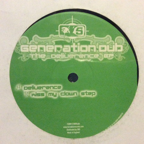 Generation Dub - The Deliverence EP 12" Formation Records FORM12108