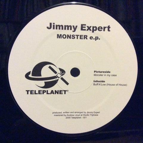 Jimmy Expert - Monster E.P. 12" Teleplanet Records Tele-001