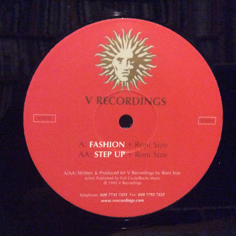 Roni Size - Fashion / Step Up 12" V Recordings V010