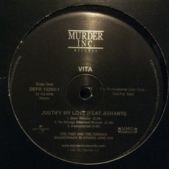 Vita / Black Child - Justify My Love / The Prayer 12" Def Jam Recordings DEFR 15293-1
