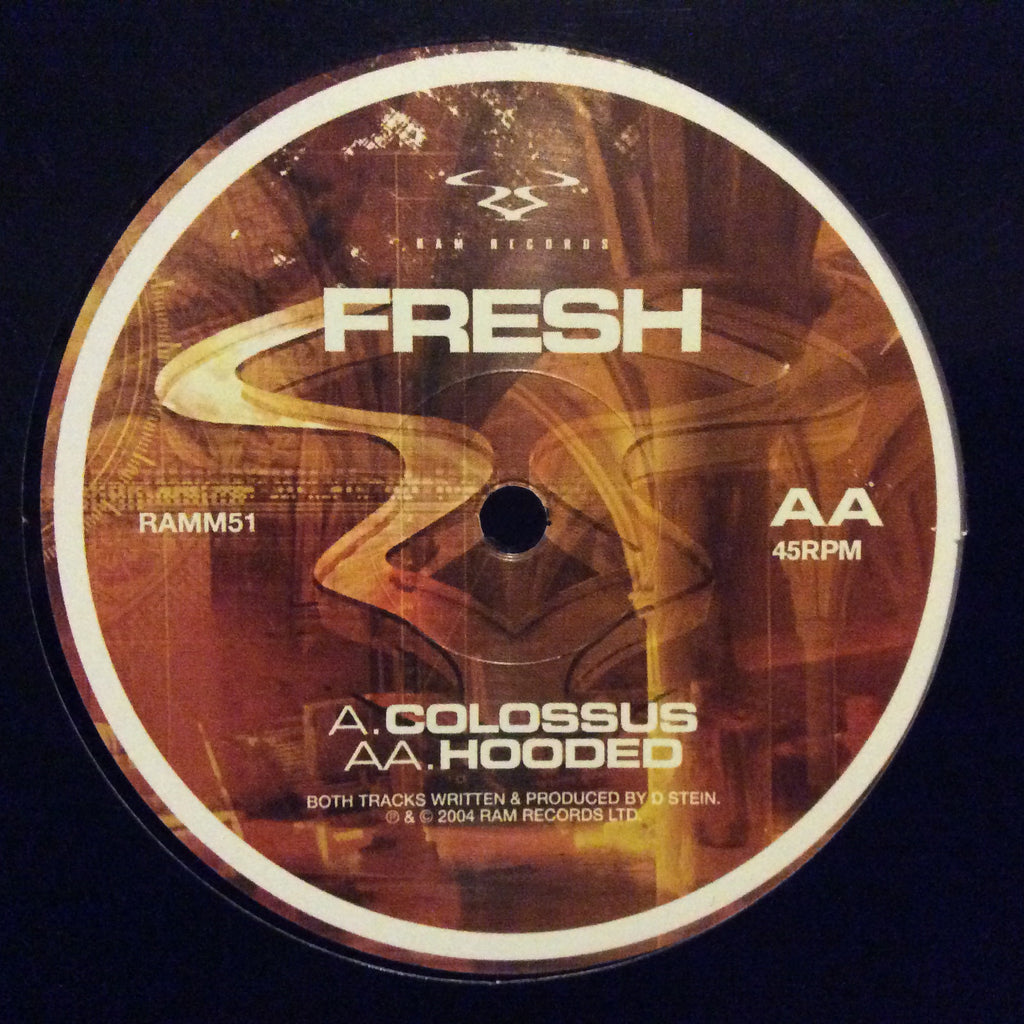 Fresh - Colossus / Hooded 12" Repress RAM Records RAMM 51