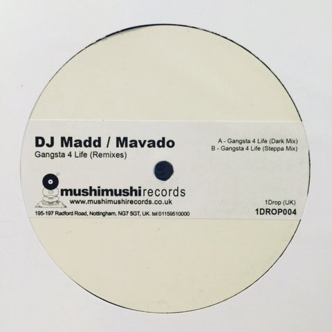 DJ Madd - Gangsta 4 Life (Dark Mix / Steppa Mix) 1DROP004 PROMO