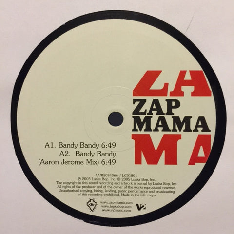 Zap Mama ‎– Bandy Bandy 12" V2 ‎– vvr5034066