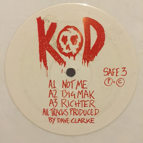 K.O.D. ‎– Not Me 12" Safe - SAFE 3
