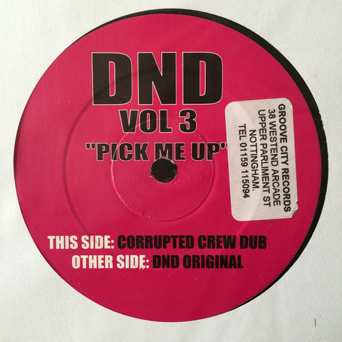 DND - Vol 3: Pick Me Up DND Productions