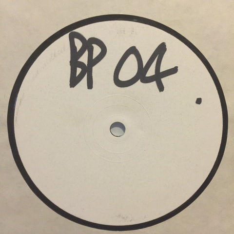 Outline ‎– Blueprint 4 12" PROMO Blueprint ‎– BP 004
