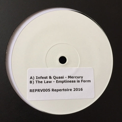 Infest, Quasi, The Law - Mercury / Emptiness Is Form Repertoire ‎– REPRV005