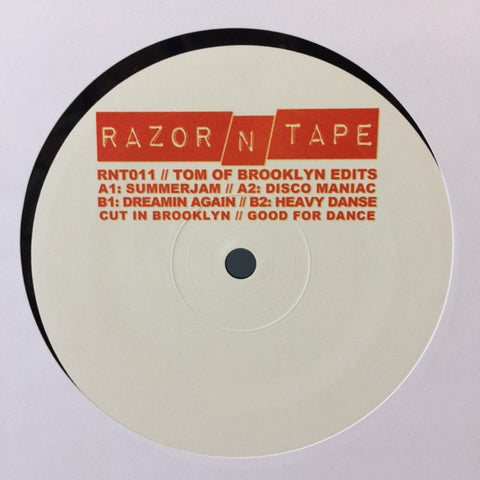 Tom Of Brooklyn ‎– Tom Of Brooklyn Edits - Razor N Tape ‎– RNT011