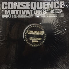 Consequence - Motivators 12" Draft Records ‎– 12DRF21