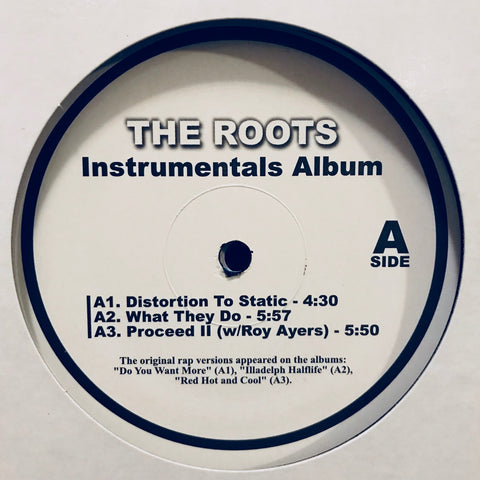 The Roots ‎– Instrumentals Album 2x12" PROMO ‎– 1887 RTINST