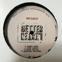 Various ‎– First Class EP - Better Listen Records ‎– BLRVA001 REPRESS
