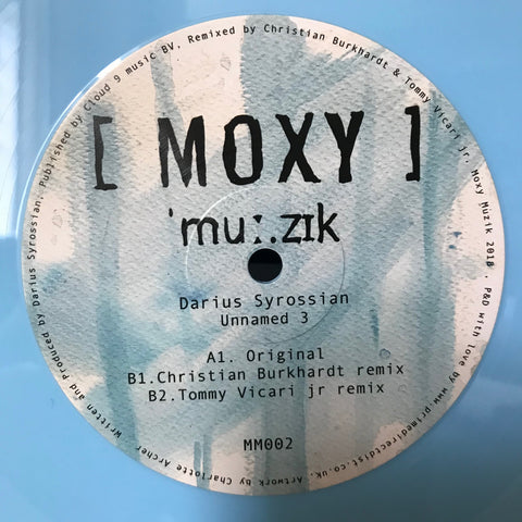 Darius Syrossian - Unnamed 3 - Moxy Muzik - MM002