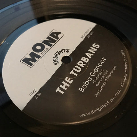The Turbans - Baba Ganooz/Lost My Mind - MonaTone ‎– MONA001
