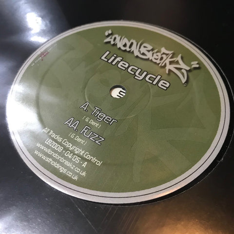 Lifecycle ‎– Tiger / Fuzz London Breakz ‎– LBZ 008