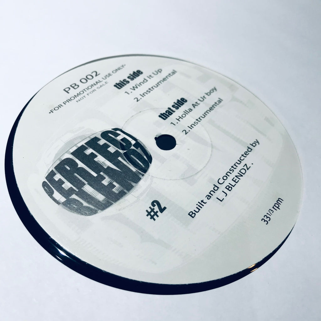 L J Blendz ‎– Perfect Blendz Volume 2 Perfect Blendz ‎– PB 002