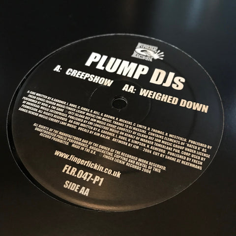 Plump DJs ‎– Creepshow Finger Lickin' Records ‎– FLR047-P1