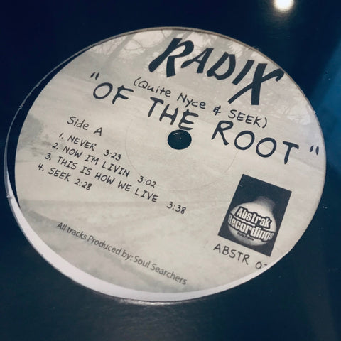 RADIx - Of The Root Abstrak Recordings ‎– ABSTR 03