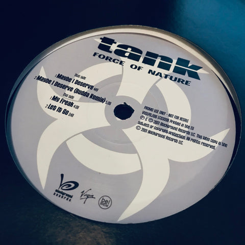 Tank - Force Of Nature Virgin ‎– VUSLPDJ196, Blackground Records