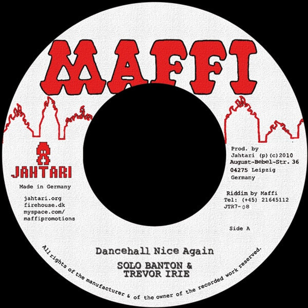 Solo Banton & Trevor Irie ‎– Dancehall Nice Again Label: Jahtari ‎– JTR7-08