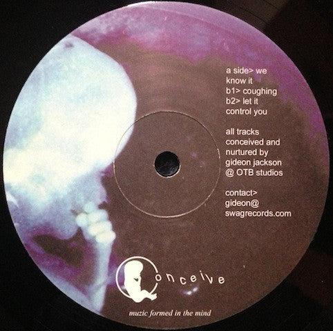 Gideon Jackson ‎– We Know It Conceive Records ‎– CONCEIVE002