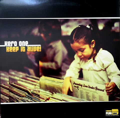 Kero One – Keep It Alive Plug Label – P00004