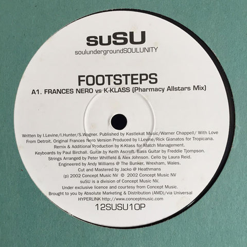 Frances Nero vs K-Klass – Footsteps suSU – 12SUSU10P