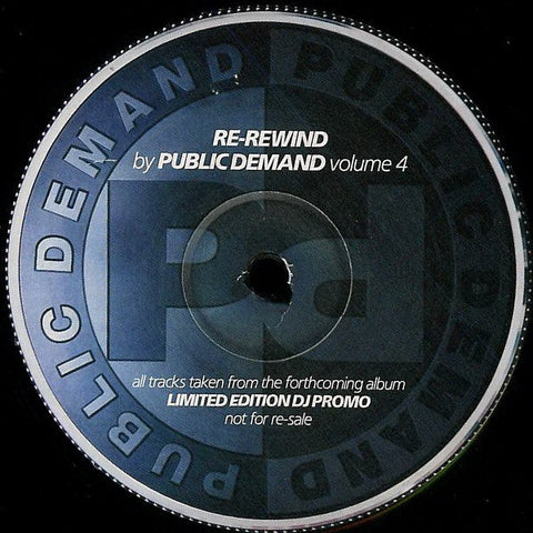 Artful Dodger – Re-Rewind By Public Demand Volume 4  Public Demand REW004