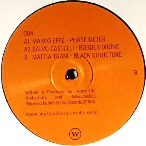 Various ‎– 004 Wet Cellar Records ‎– WET004