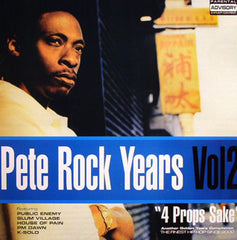 Pete Rock – Pete Rock Years Vol 2 4 Props Sake Golden Years – PRY312LP