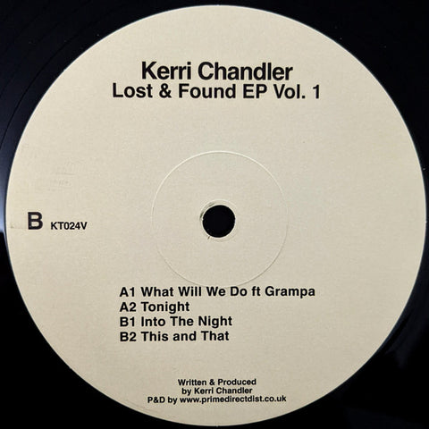 Kerri Chandler – Lost & Found EP Volume 1 Kaoz Theory – KT024V
