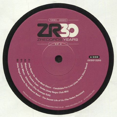Various – 30 Years Of Z Records EP 4 Z Records – ZEDD12293