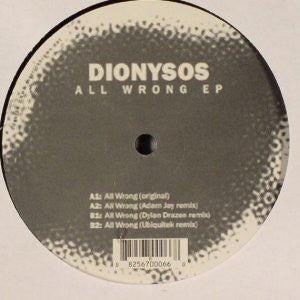 Dionysos - All Wrong EP Sonic Convergence – SC03