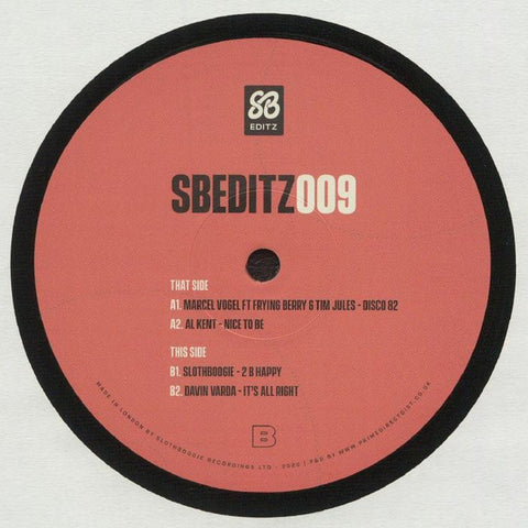 Various – SBEDITZ009 SlothBoogie Editz – SBEDITZ009