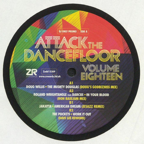 Various ‎– Attack The Dancefloor Volume Eighteen Z Records ‎– ZEDD12309