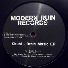 Skubi - Brain Music EP 12" MODRU004 Modern Ruin Records