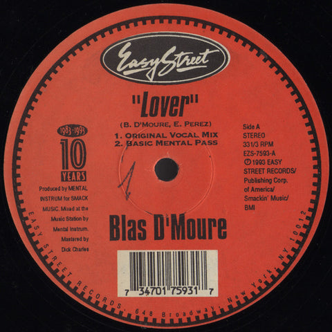 Blas D'Moure – Lover Easy Street Records – EZS7593