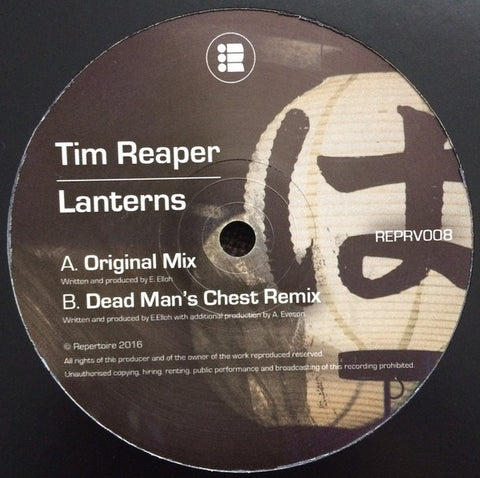 Tim Reaper – Lanterns Repertoire – REPRV008