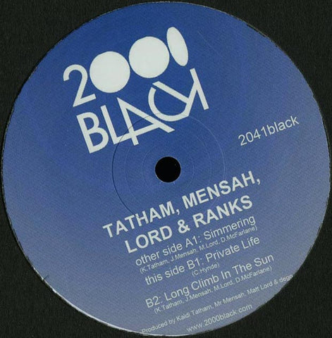 Tatham, Mensah, Lord & Ranks – Simmering 2000 Black – 2041black