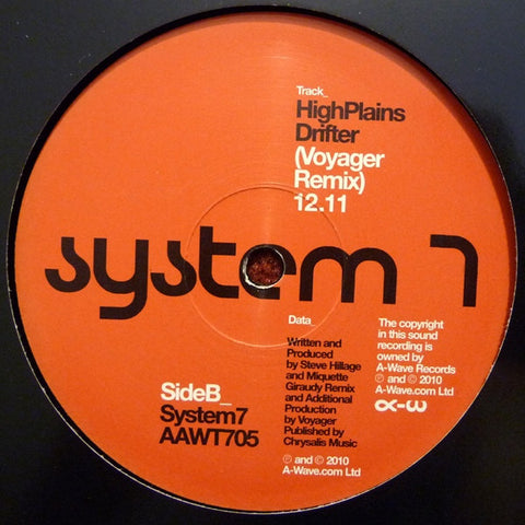 System 7 – Alpha Wave / High Plains Drifter A-Wave – AAWT705
