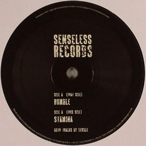Deville (5) – Rumble / Stamina Label:	Senseless Records – SENSELESS 007
