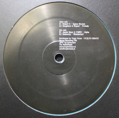 Various – Space Illusion EP Planet Rhythm Records – PRRUK105