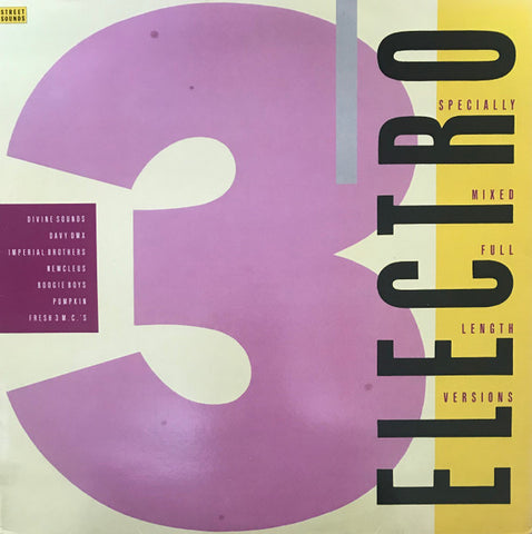Various ‎– Street Sounds Electro 3 Street Sounds ‎– ELCST03