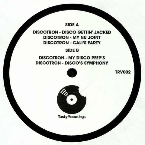 Discotron - Tasty Recordings Sampler 002 Tasty Recordings – TRV002